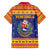 Venezuela Christmas Family Matching Off The Shoulder Long Sleeve Dress and Hawaiian Shirt Hallaca Season - Wonder Print Shop