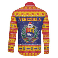 Venezuela Christmas Family Matching Off The Shoulder Long Sleeve Dress and Hawaiian Shirt Hallaca Season - Wonder Print Shop