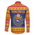 Venezuela Christmas Family Matching Off The Shoulder Long Sleeve Dress and Hawaiian Shirt Hallaca Season - Wonder Print Shop