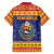 Venezuela Christmas Family Matching Off Shoulder Maxi Dress and Hawaiian Shirt Hallaca Season - Wonder Print Shop