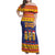 Venezuela Christmas Family Matching Off Shoulder Maxi Dress and Hawaiian Shirt Hallaca Season - Wonder Print Shop