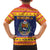 Venezuela Christmas Family Matching Off Shoulder Short Dress and Hawaiian Shirt Hallaca Season - Wonder Print Shop
