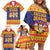 Venezuela Christmas Family Matching Off Shoulder Short Dress and Hawaiian Shirt Hallaca Season - Wonder Print Shop