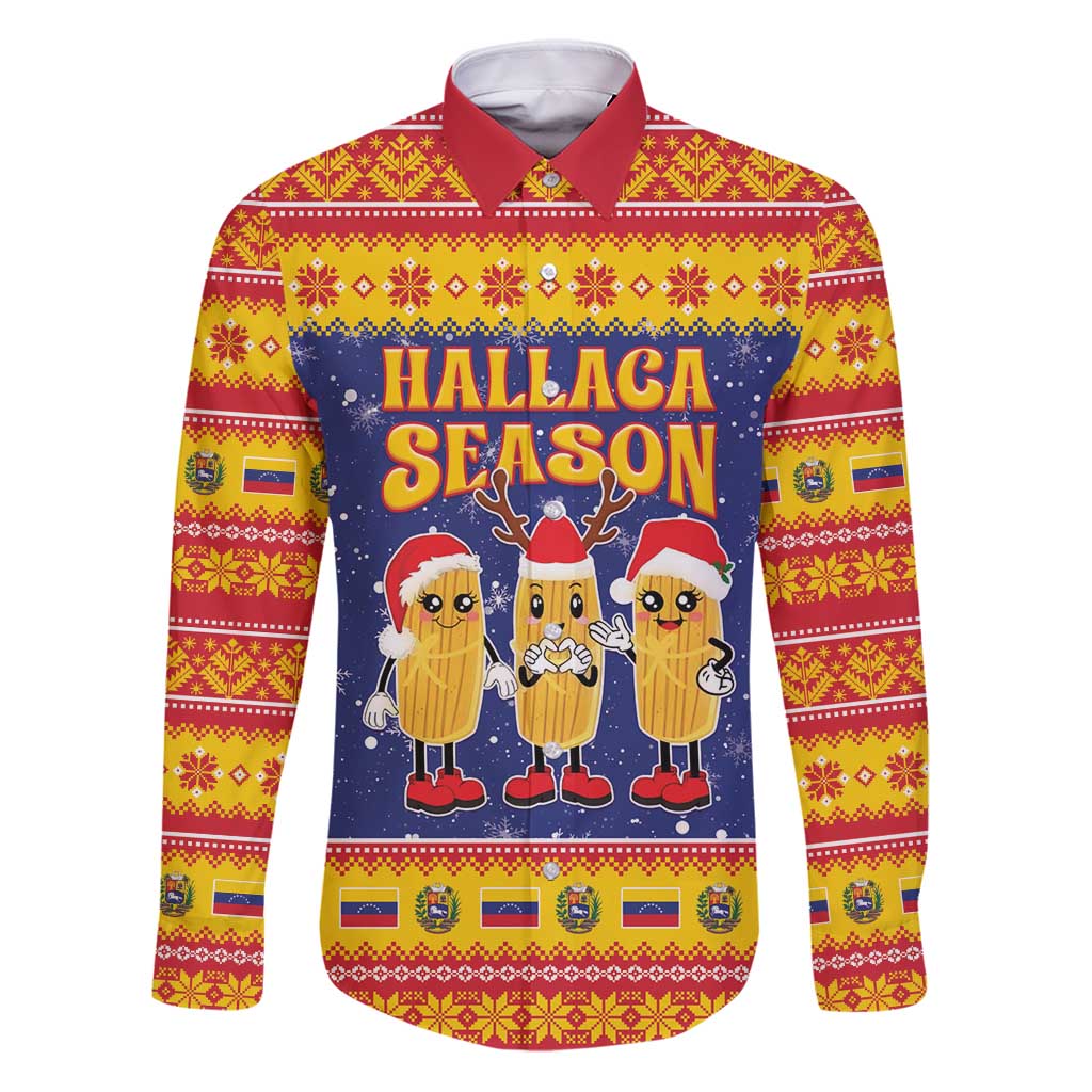 Venezuela Christmas Family Matching Puletasi and Hawaiian Shirt Hallaca Season - Wonder Print Shop