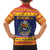 Venezuela Christmas Family Matching Short Sleeve Bodycon Dress and Hawaiian Shirt Hallaca Season - Wonder Print Shop