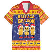 Venezuela Christmas Family Matching Tank Maxi Dress and Hawaiian Shirt Hallaca Season - Wonder Print Shop