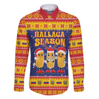 Venezuela Christmas Family Matching Tank Maxi Dress and Hawaiian Shirt Hallaca Season - Wonder Print Shop