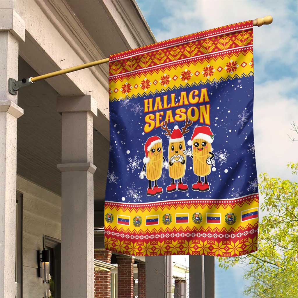 Venezuela Christmas Garden Flag Hallaca Season - Wonder Print Shop