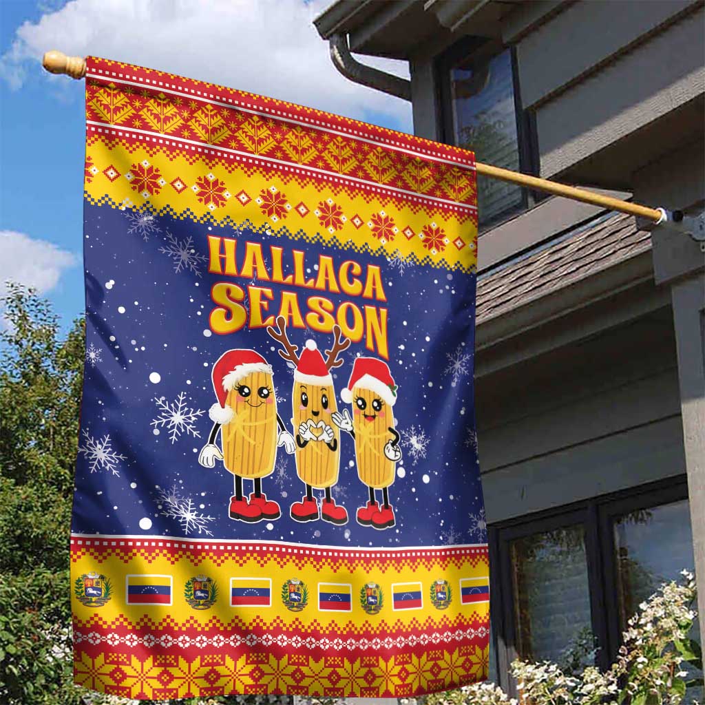 Venezuela Christmas Garden Flag Hallaca Season - Wonder Print Shop