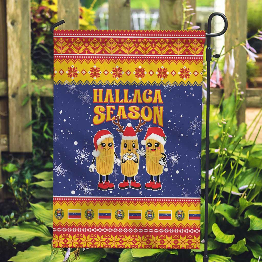 Venezuela Christmas Garden Flag Hallaca Season - Wonder Print Shop