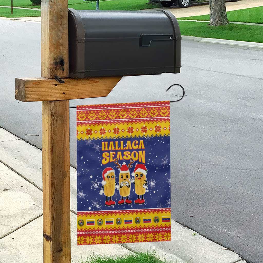 Venezuela Christmas Garden Flag Hallaca Season - Wonder Print Shop
