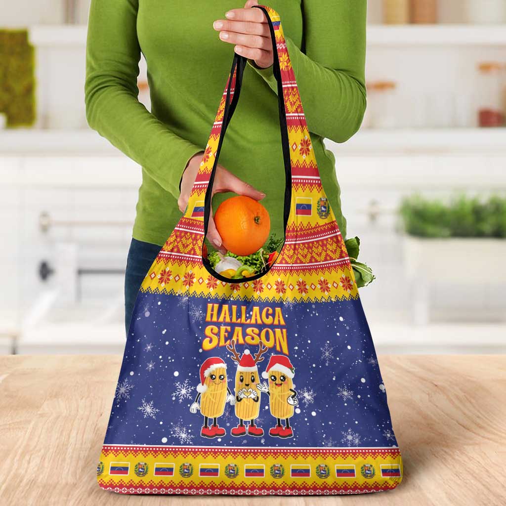 Venezuela Christmas Grocery Bag Hallaca Season - Wonder Print Shop