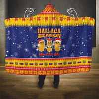 Venezuela Christmas Hooded Blanket Hallaca Season - Wonder Print Shop