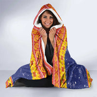 Venezuela Christmas Hooded Blanket Hallaca Season - Wonder Print Shop