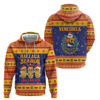 Venezuela Christmas Hoodie Hallaca Season - Wonder Print Shop