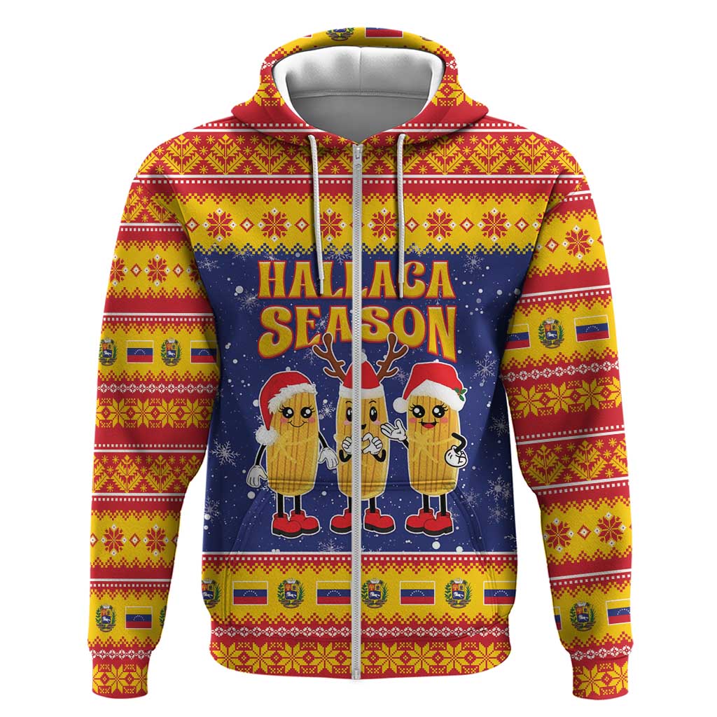 Venezuela Christmas Hoodie Hallaca Season - Wonder Print Shop