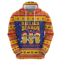 Venezuela Christmas Hoodie Hallaca Season - Wonder Print Shop