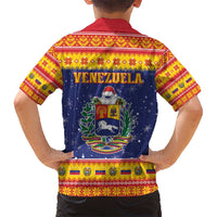 Venezuela Christmas Kid Hawaiian Shirt Hallaca Season - Wonder Print Shop