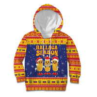 Venezuela Christmas Kid Hoodie Hallaca Season - Wonder Print Shop