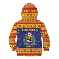 Venezuela Christmas Kid Hoodie Hallaca Season - Wonder Print Shop