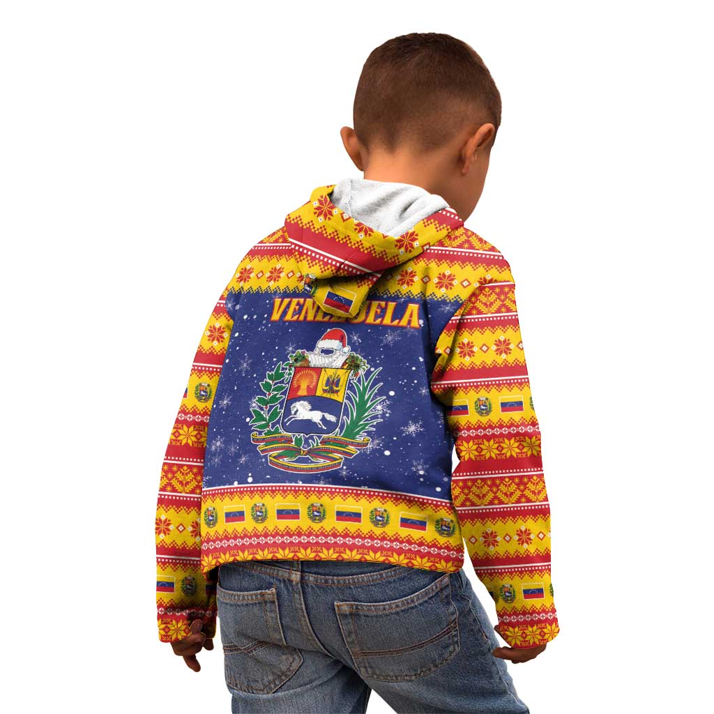 Venezuela Christmas Kid Hoodie Hallaca Season - Wonder Print Shop