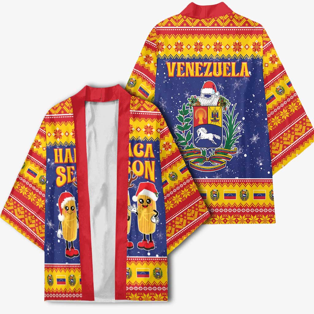 Venezuela Christmas Kimono Hallaca Season - Wonder Print Shop