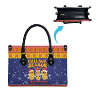 Venezuela Christmas Leather Bag Hallaca Season - Wonder Print Shop