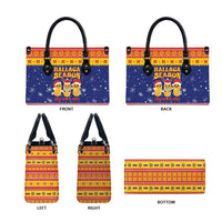 Venezuela Christmas Leather Bag Hallaca Season - Wonder Print Shop