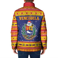 Venezuela Christmas Padded Jacket Hallaca Season - Wonder Print Shop
