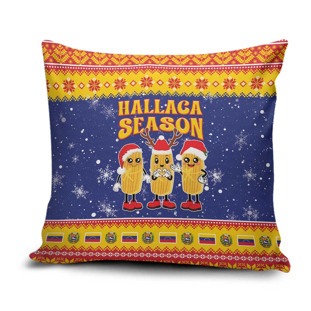 Venezuela Christmas Pillow Cover Hallaca Season - Wonder Print Shop