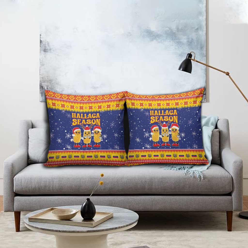 Venezuela Christmas Pillow Cover Hallaca Season - Wonder Print Shop