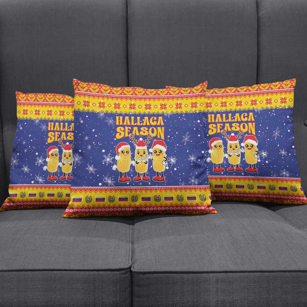 Venezuela Christmas Pillow Cover Hallaca Season - Wonder Print Shop