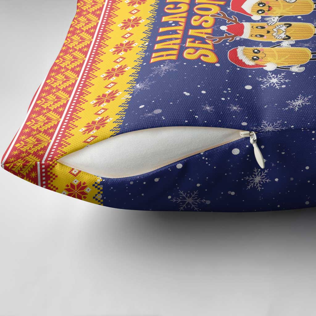 Venezuela Christmas Pillow Cover Hallaca Season - Wonder Print Shop