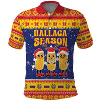 Venezuela Christmas Polo Shirt Hallaca Season - Wonder Print Shop