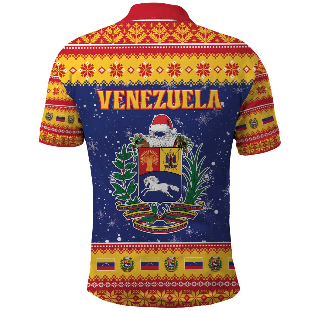 Venezuela Christmas Polo Shirt Hallaca Season - Wonder Print Shop