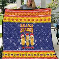 Venezuela Christmas Quilt Hallaca Season - Wonder Print Shop