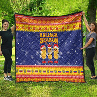 Venezuela Christmas Quilt Hallaca Season - Wonder Print Shop