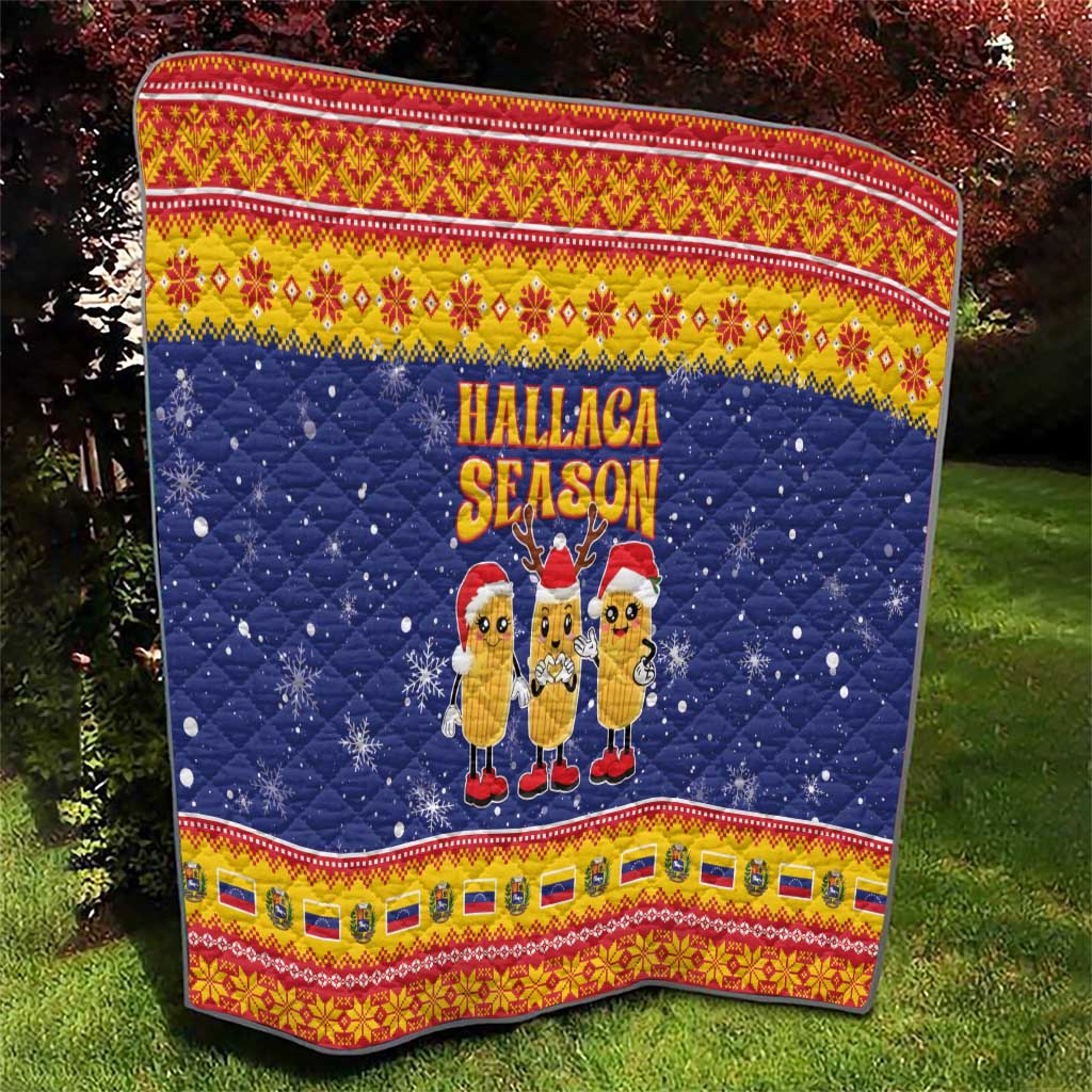Venezuela Christmas Quilt Hallaca Season - Wonder Print Shop