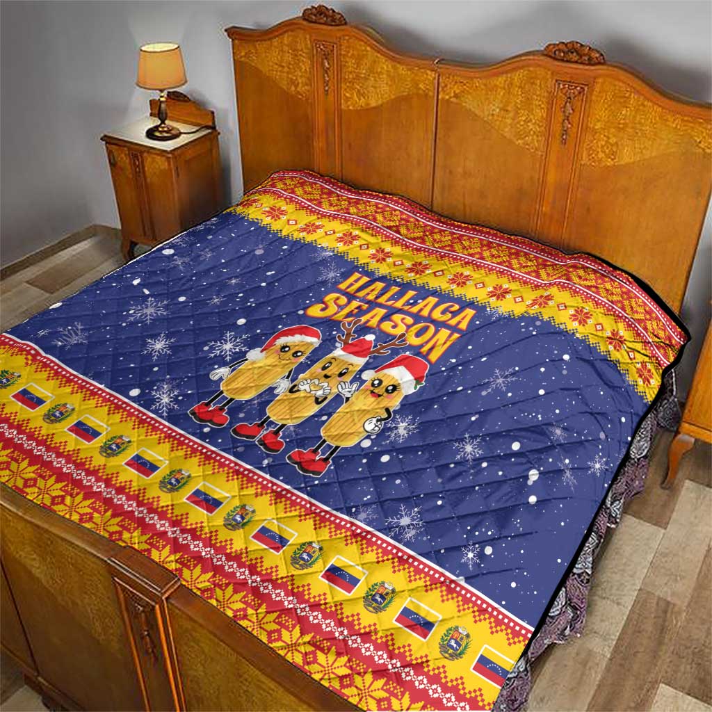 Venezuela Christmas Quilt Hallaca Season - Wonder Print Shop