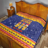 Venezuela Christmas Quilt Hallaca Season - Wonder Print Shop