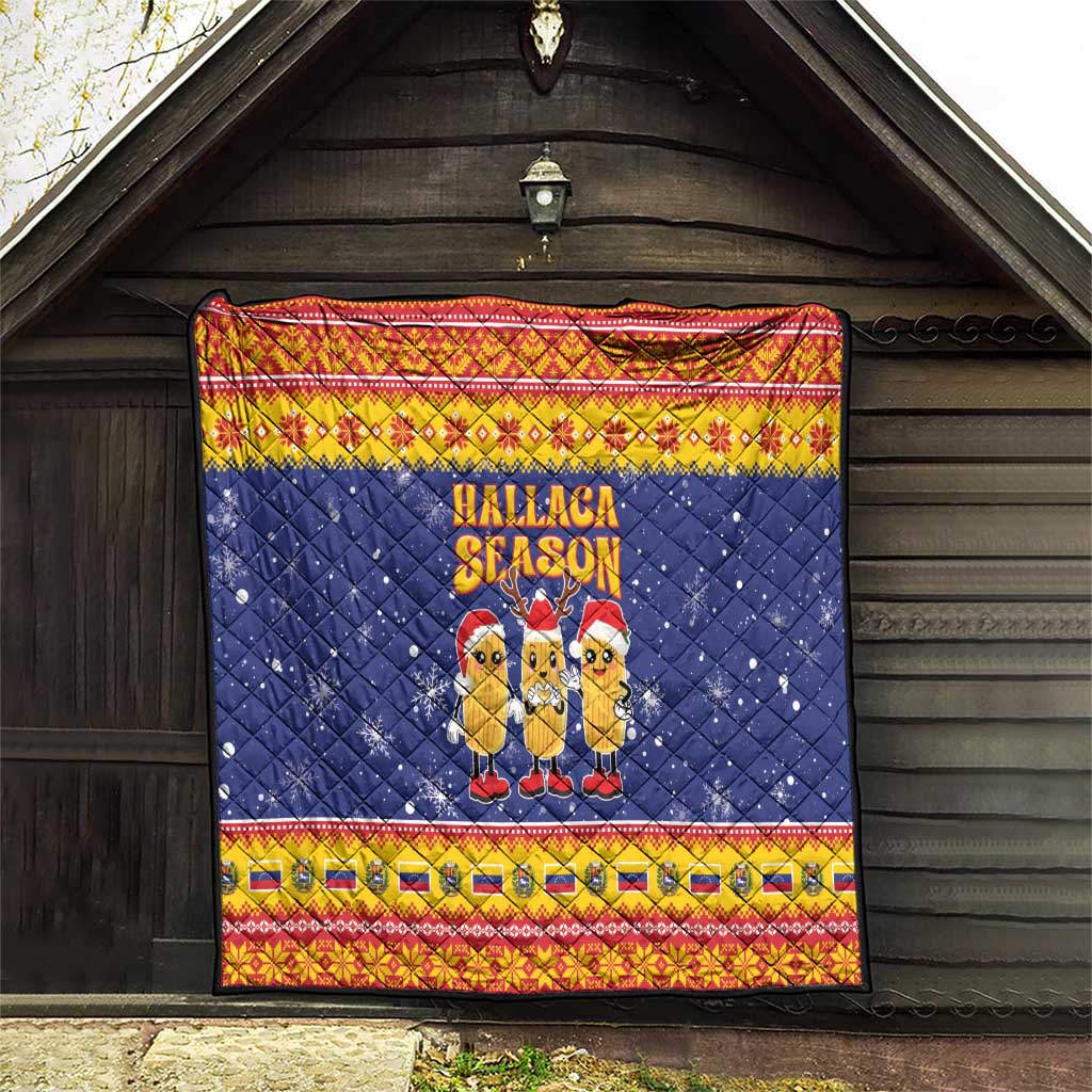 Venezuela Christmas Quilt Hallaca Season - Wonder Print Shop
