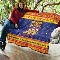 Venezuela Christmas Quilt Hallaca Season - Wonder Print Shop