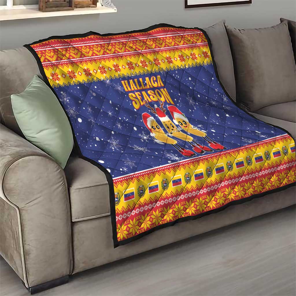 Venezuela Christmas Quilt Hallaca Season - Wonder Print Shop