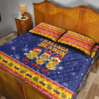 Venezuela Christmas Quilt Bed Set Hallaca Season - Wonder Print Shop