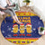 Venezuela Christmas Round Carpet Hallaca Season - Wonder Print Shop