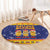 Venezuela Christmas Round Carpet Hallaca Season - Wonder Print Shop