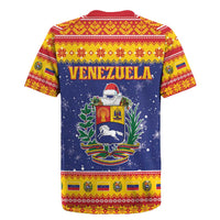 Venezuela Christmas Rugby Jersey Hallaca Season - Wonder Print Shop
