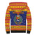 Venezuela Christmas Sherpa Hoodie Hallaca Season - Wonder Print Shop