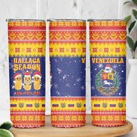 Venezuela Christmas Skinny Tumbler Hallaca Season - Wonder Print Shop