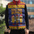 Venezuela Christmas Sleeveless Puffer Jacket Hallaca Season - Wonder Print Shop